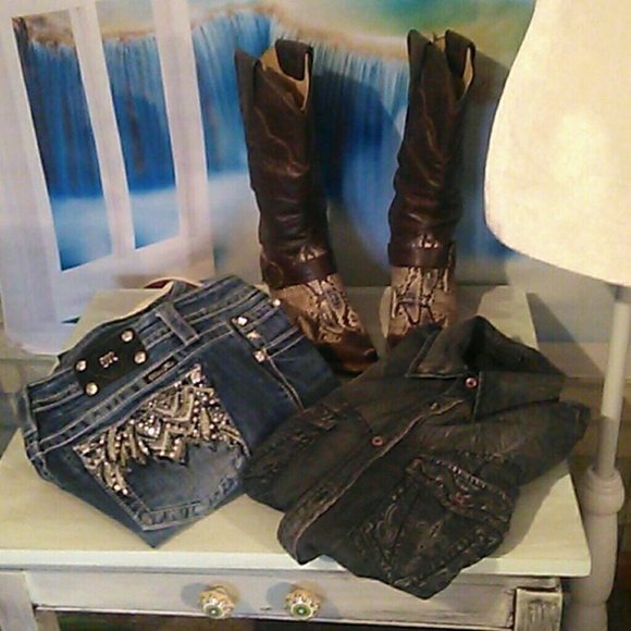 Corral boots size 8 medium firm - Picture 8 of 8